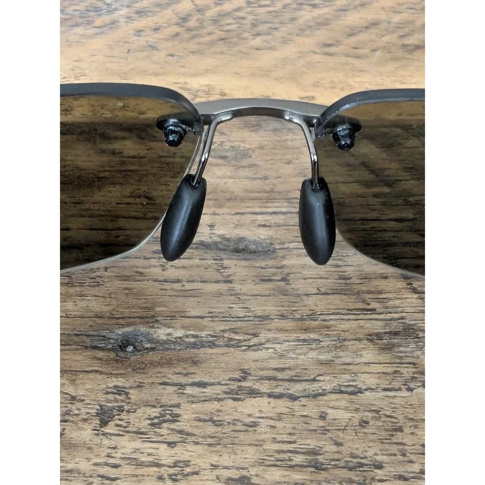 Maui Jim Alakai MJ 743RX-02D Rimless Sunglasses Frames 64-17 140 Japan & Case